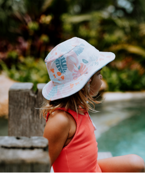 Hat - Baby Girl - Swim June Blush  (0-2 years)