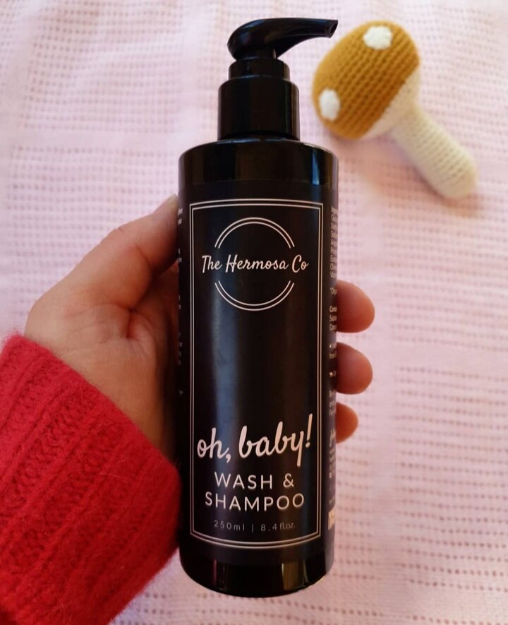 Hermosa Baby Bath Wash & Shampoo