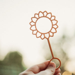 Eco Bubble Wand - Sunflower