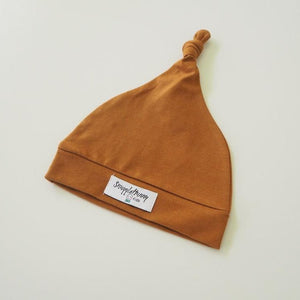 Knotted Beanie - Bronze