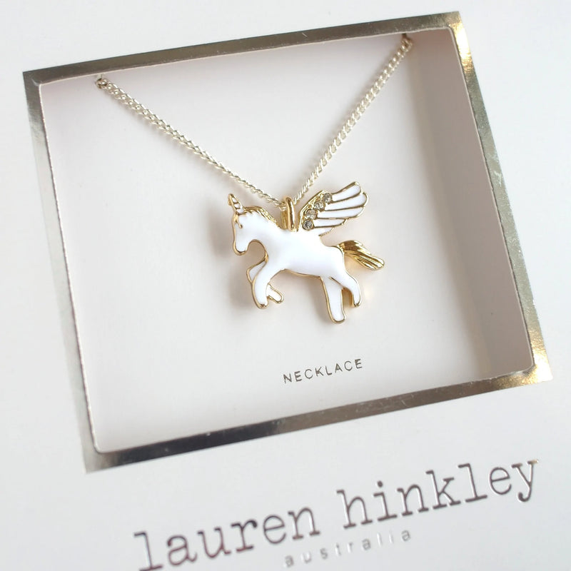 Necklace - Flying Unicorn