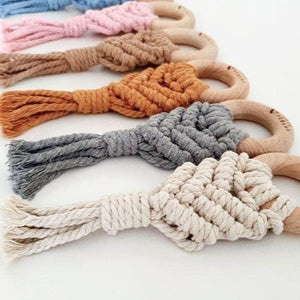 Ever So Sweet Macrame Teethers - Assorted Colours