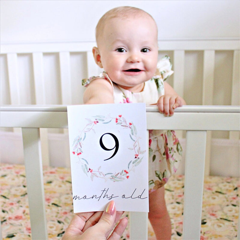 Baby Milestone Cards - Australiana