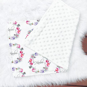 Personalised Girl Organic Cotton Wrap Set (6 weeks turnaround)