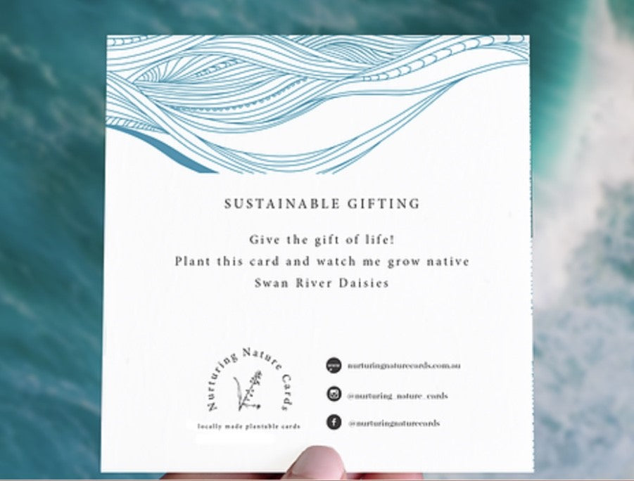 Plantable Gift Card - Waves