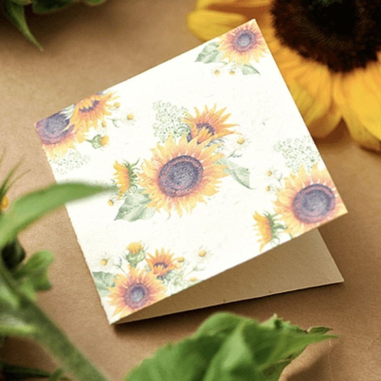 Plantable Gift Card - Sunflowers
