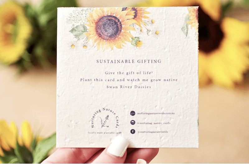Plantable Gift Card - Sunflowers
