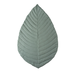 Leaf Cotton Playmat - Jade