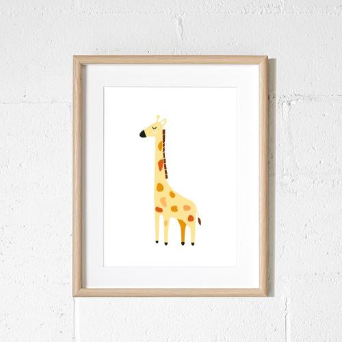 A3 Print - Alfie Giraffe