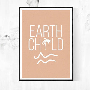A4 Print - Blush Earth Child