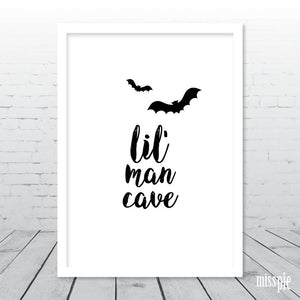 A4 Print - Lil Man Cave