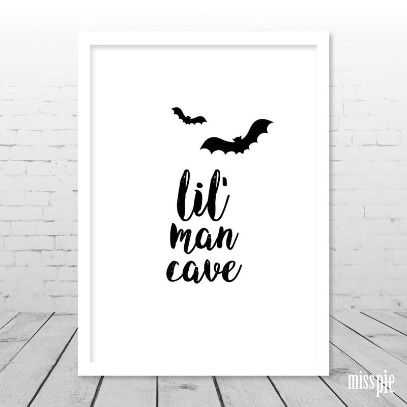 A4 Print - Lil Man Cave