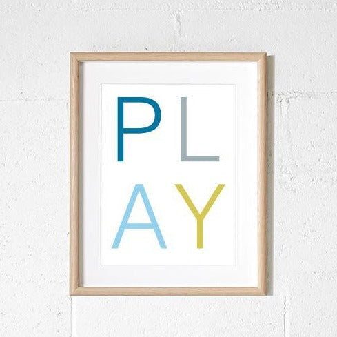 A3 Print - Play Colour
