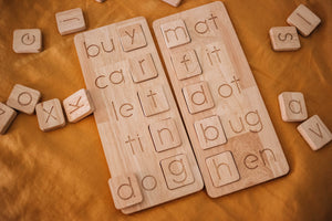 CVC Dual Word Boards - Set of 2