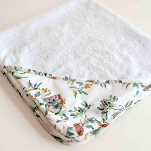 Organic Hooded Baby Towel - Eucalypt