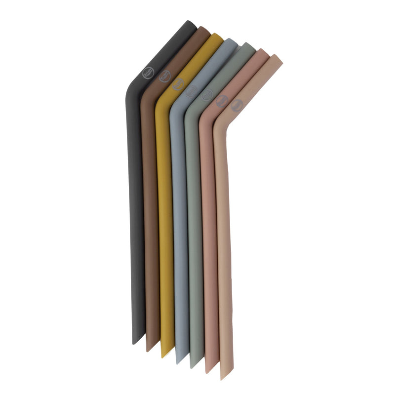 Silicone Straws - Assorted Colours