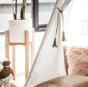 Teepee Tent - Golden Star (Leatherette)
