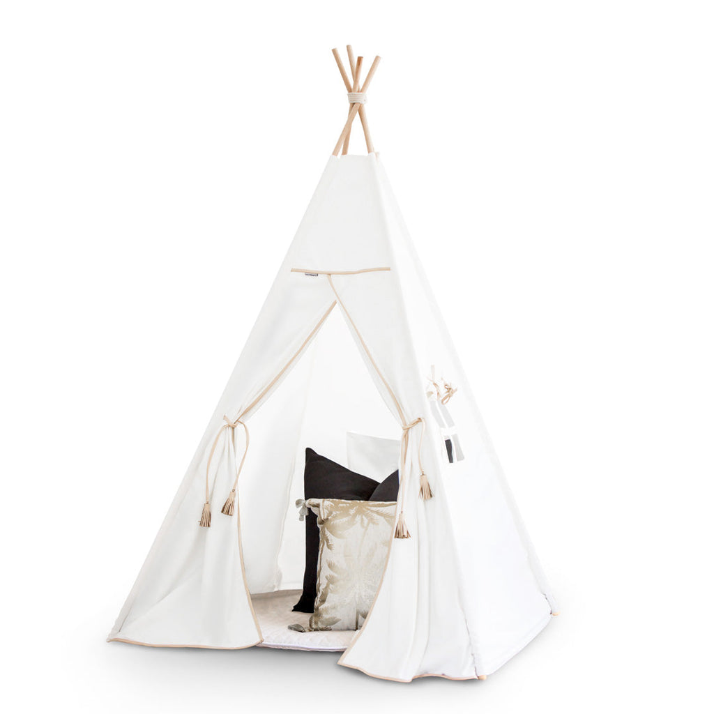 Teepee Tent - Golden Star (Leatherette)