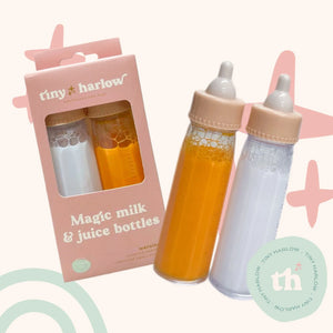 Tiny Tummies Magic Milk & Juice Bottle Sets