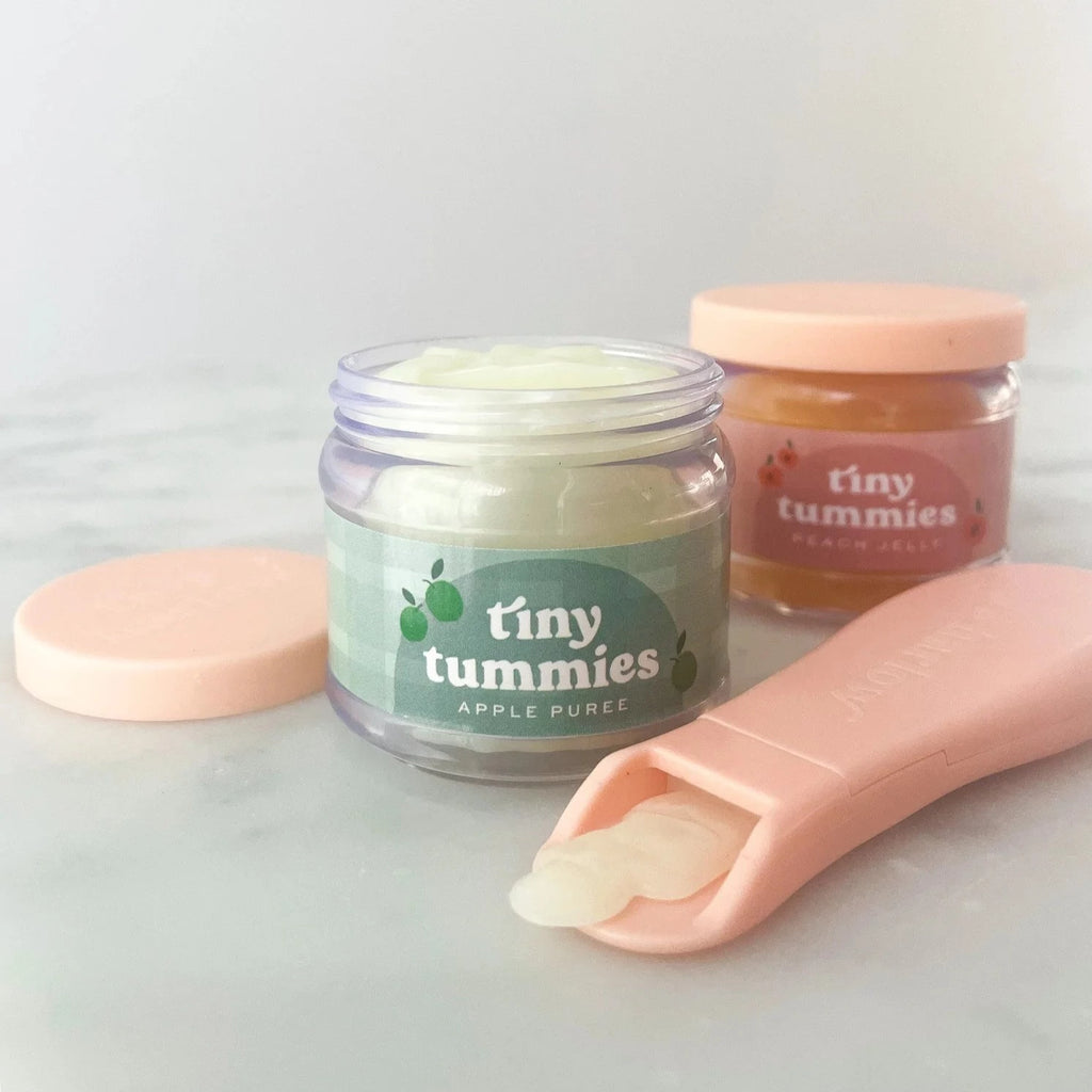 Tiny Tummies - Food Jar & Spoon Set - Apple Puree