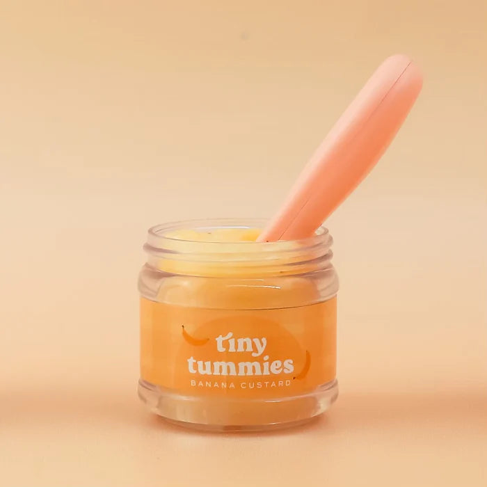 Tiny Tummies - Food Jar & Spoon Set - Banana Custard