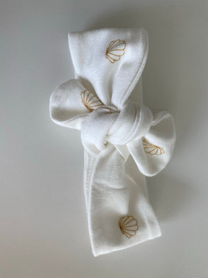 Jersey & Muslin Wrap - Seashell (plus accessories)