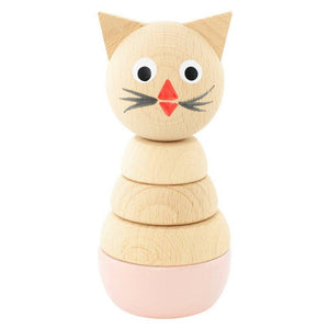 Wooden Stacking Puzzle Cat - Victoria