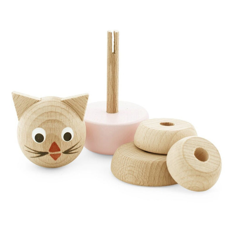 Wooden Stacking Puzzle Cat - Victoria