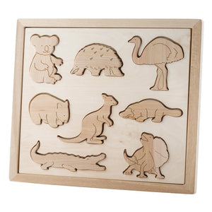 Wooden Puzzle - Animals of Australia