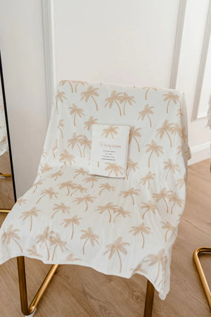 Jersey & Muslin Wrap - Palm Tree Tan (plus accessories)