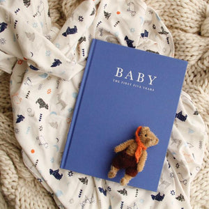 Baby Journal - Birth to 5 Years - Blue
