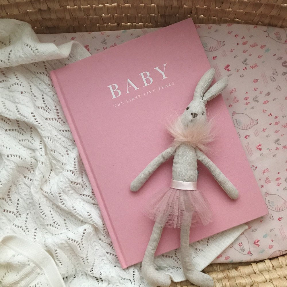 Baby Journal - Birth to 5 Years - Pink