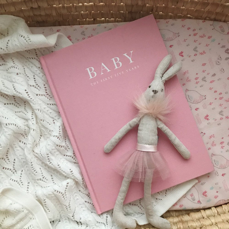 Baby Journal - Birth to 5 Years - Pink